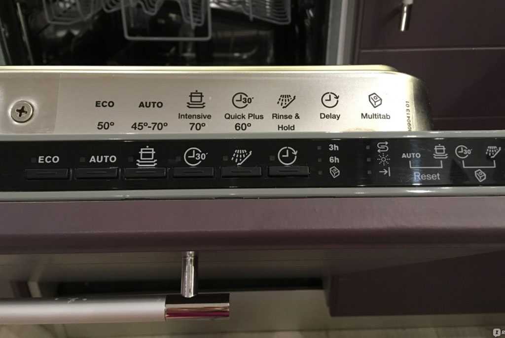 Не горят индикаторы посудомоечной машины LG